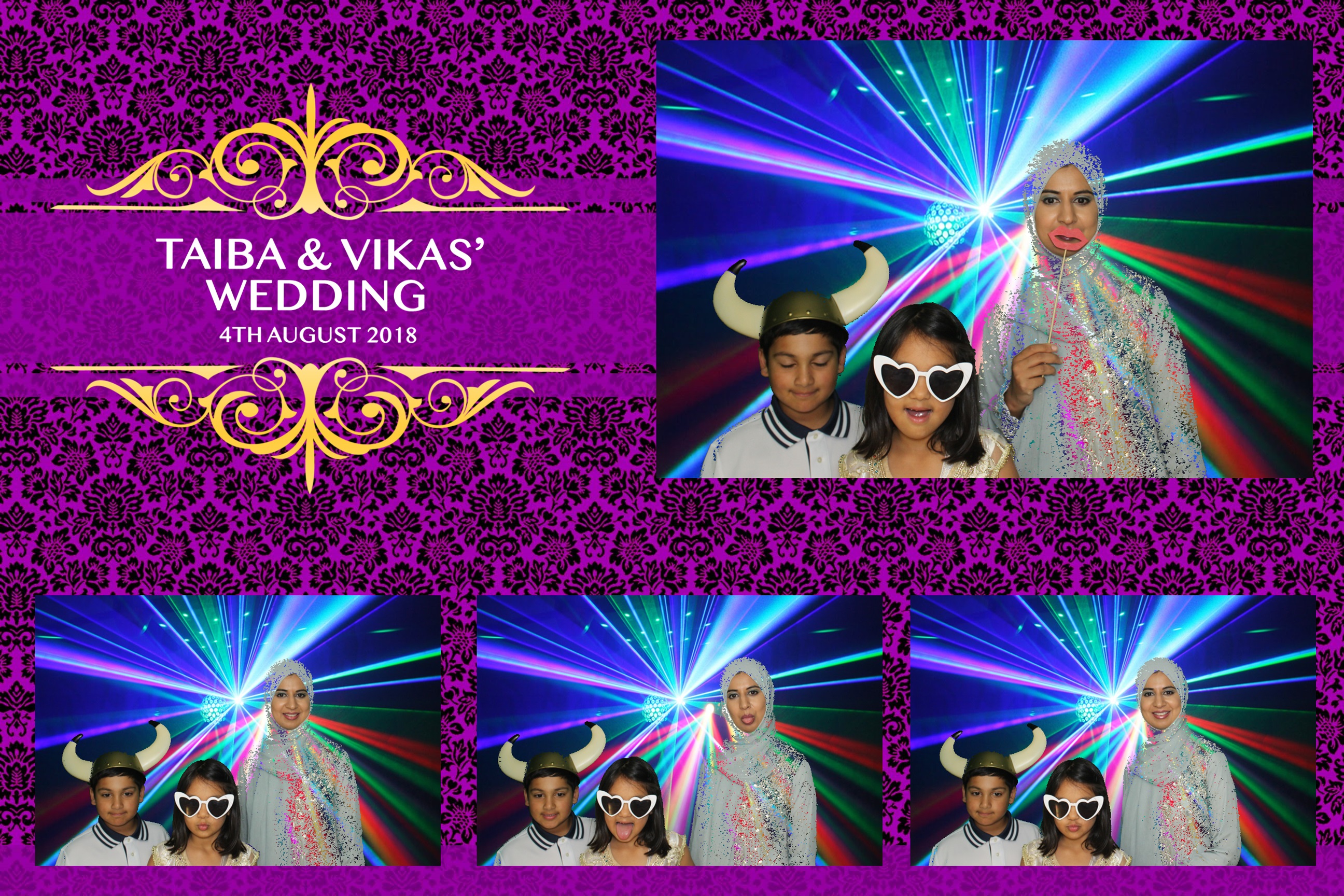 Taiba & Vikas | View more photos from the event at images.mobile-photo-booth.com/u/MobilePhotoBoothUK/Taiba-Vikas